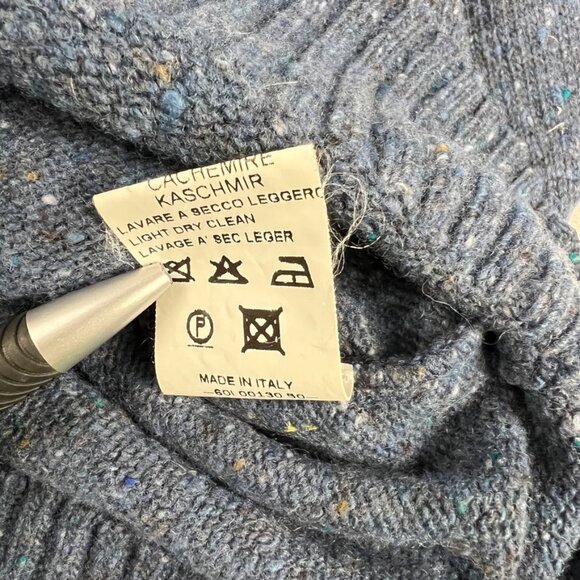 Vintage JC De Castelbajac Donald Duck Wool Cashmere Zip Sweater Men's Size 50 L - Picture 9 of 9